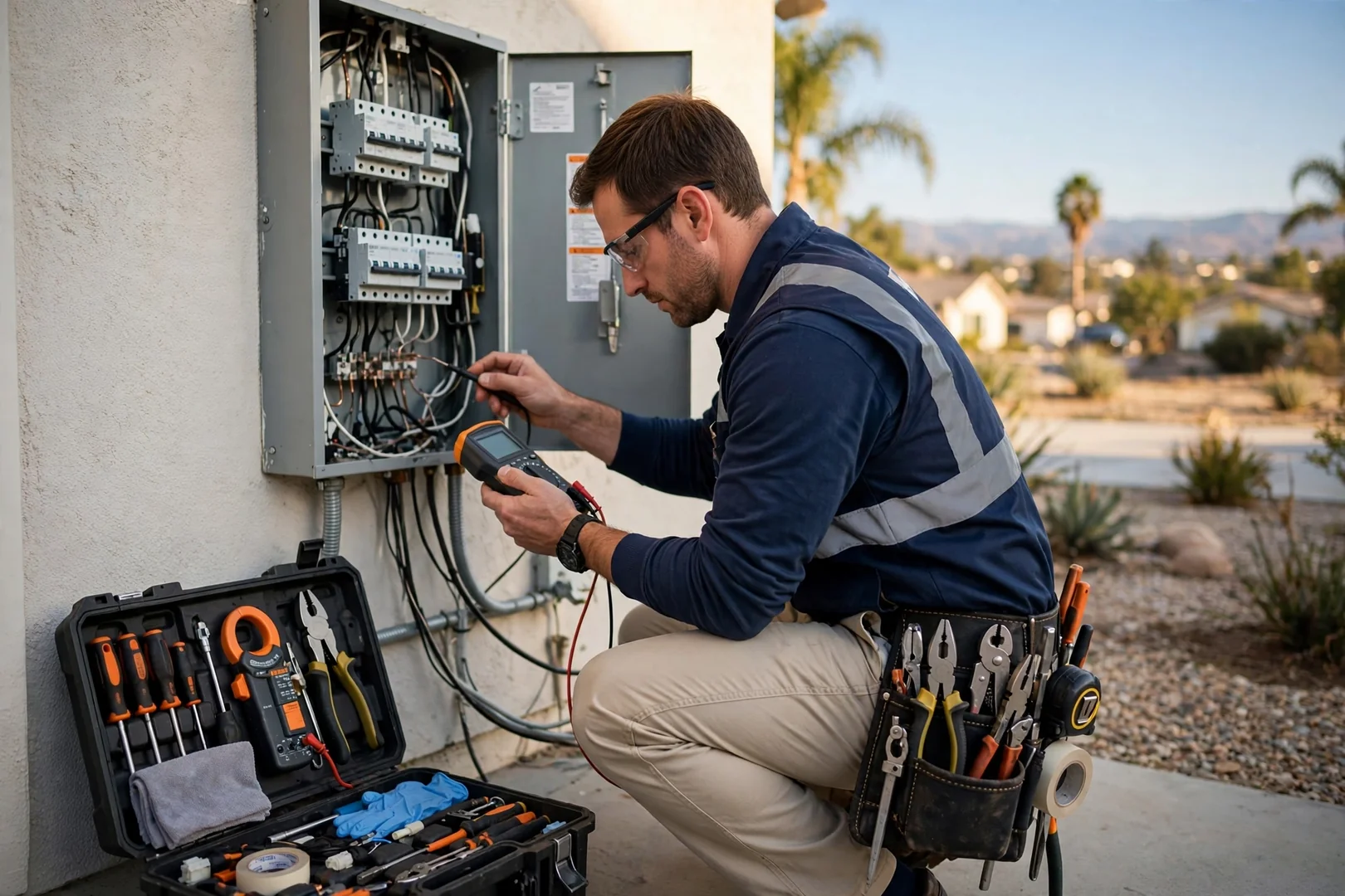 Fontana Electrician Elite Electrician service cost in Fontana, CA